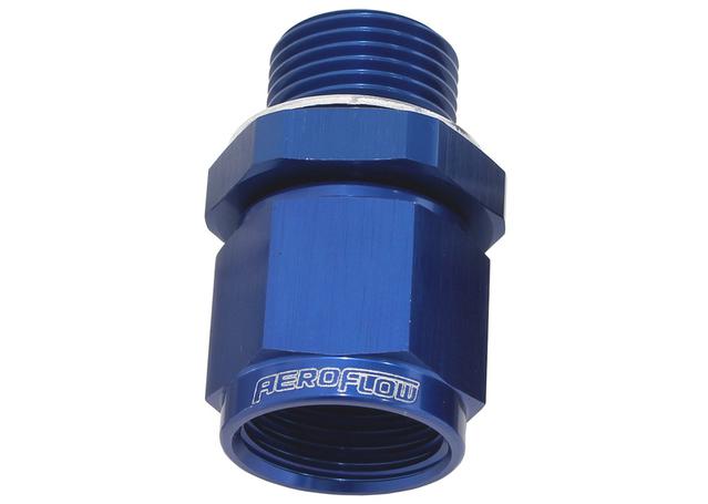 Aeroflow AF906-08-M18 X 1.5 To -8 Female Swivel Blue