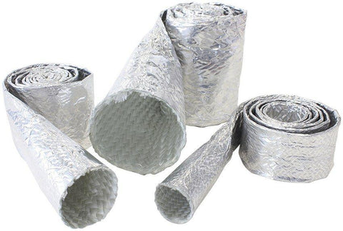 Aeroflow AF91-5001 Aluminised Heat Sleeve 5/8"-1" Silver