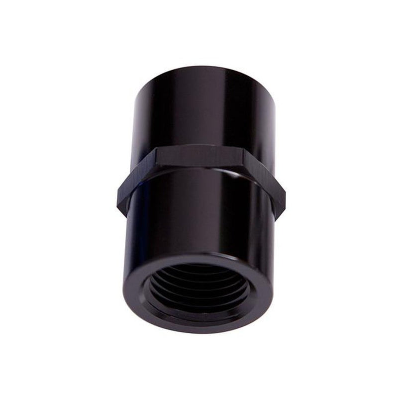Aeroflow AF910-02BLK Female Coupler 1/8" Npt Black Female