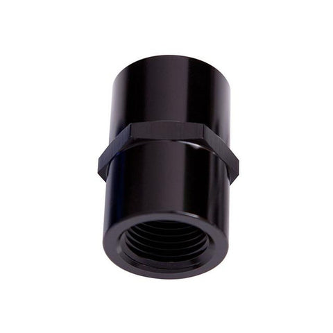 Aeroflow AF910-08BLK Female Coupler 1/2" Npt Black Female
