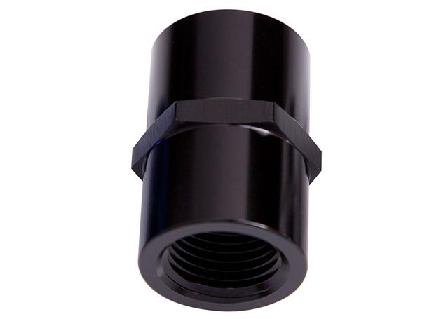 Aeroflow AF910-12BLK Female Coupler 3/4" Npt Black Female