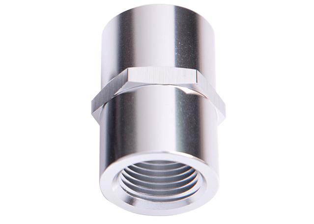Aeroflow AF910-06S Female Coupler 3/8" Npt Silver Female