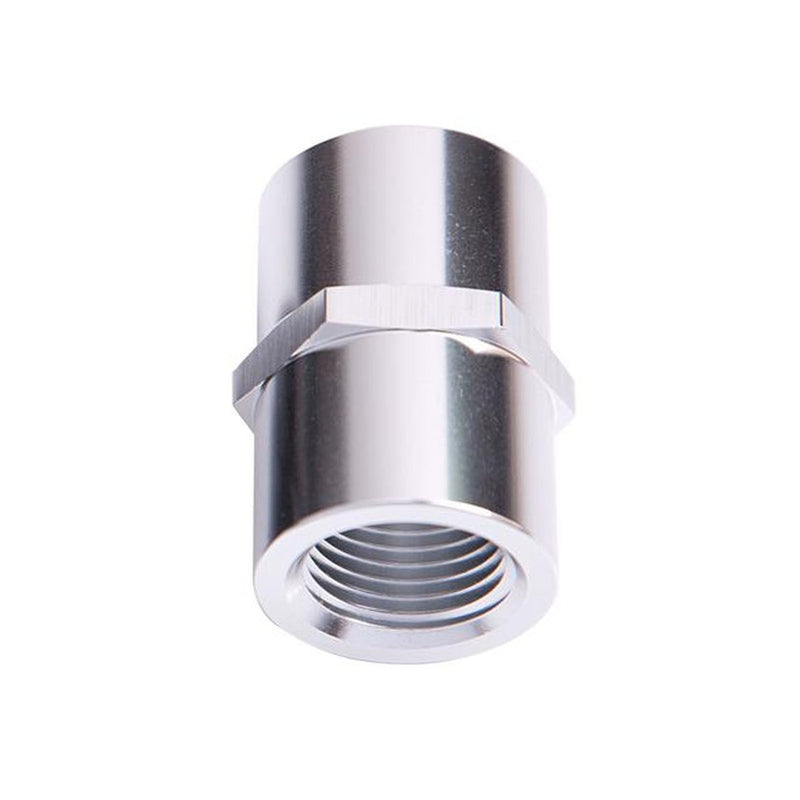 Aeroflow AF910-04S Female Coupler 1/4" Npt Silver Female