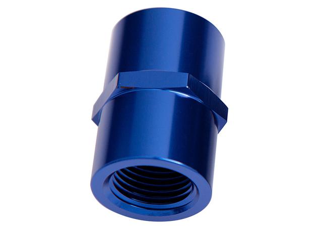 Aeroflow AF910-04 Female Coupler 1/4" Npt Blue Female To