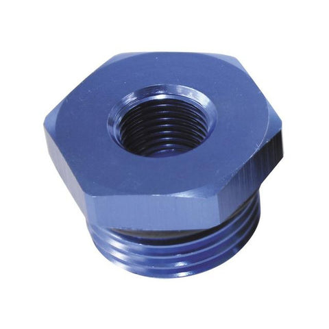Aeroflow AF912-P12-02 -12ORB Port Reducer To 1/8 Npt Blue