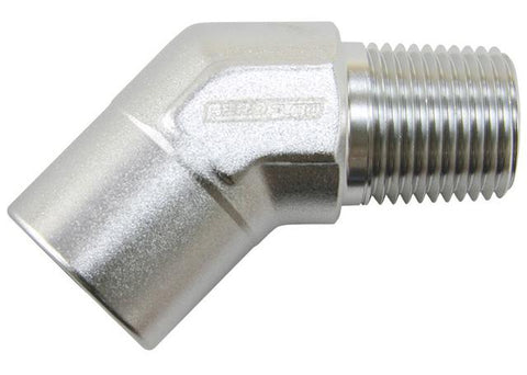 Aeroflow AF915-06S 45Deg Female - Male Elbow 3/8 Npt