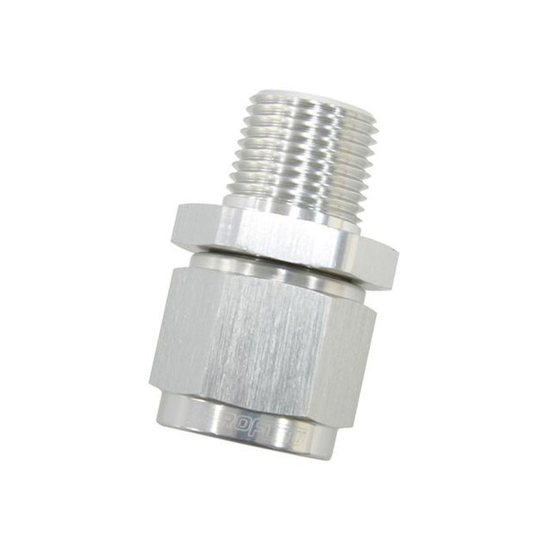 Aeroflow AF916-03-02S 1/8" Npt To -3AN Female Nut Silver
