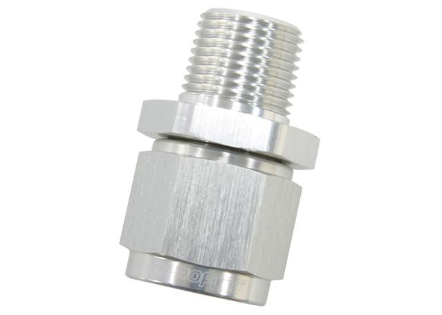 Aeroflow AF916-04-04S 1/4" Npt To -4AN Female Nut Silver