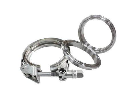 Aeroflow AF92-2750 2.75" V Band Clamp Kit 2X Weldrings 1