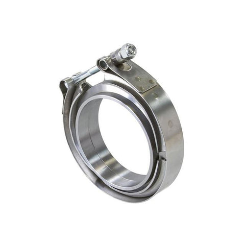 Aeroflow AF92-3000SS 3" V Band Clamp Kit 2 X Weld Rings 1