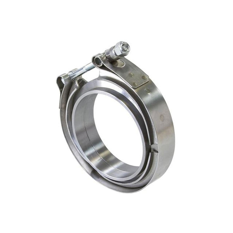 Aeroflow AF92-3000SS 3" V Band Clamp Kit 2 X Weld Rings 1