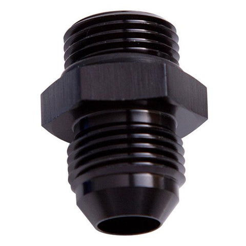 Aeroflow AF920-06BLK -6 ORB To -6AN Straight Black Male