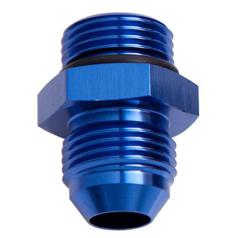 Aeroflow AF920-06 -6 ORB To -6AN Straight Blue Male To