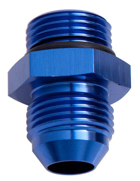 Aeroflow AF920-08 -8 ORB To -8AN Straight Blue Male To