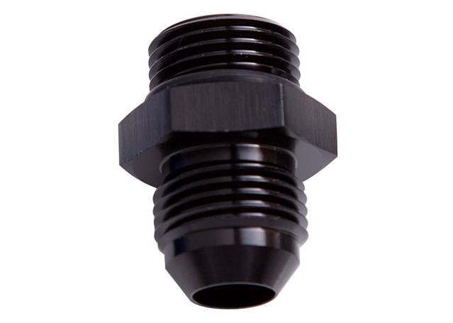 Aeroflow AF920-04-10BLK -10 ORB To -4AN Straight Black