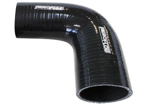 Aeroflow Silicone Hose Reducer 90 Deg Black I.D