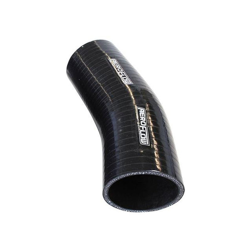 Aeroflow AF9207-400 Silicone Hose 23 Deg; Black I.D 4.00"