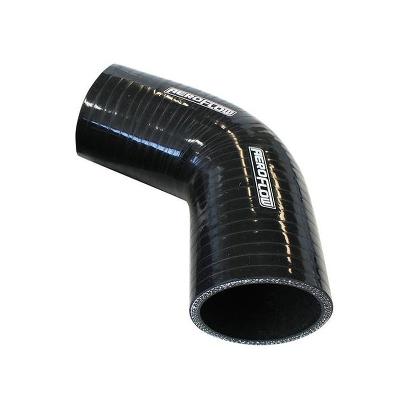 Aeroflow AF9208-275 Silicone Hose 67 Deg; Black I.D 2.75"