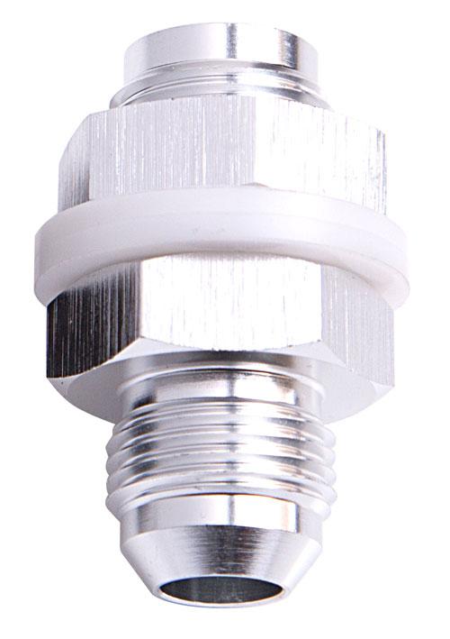 Aeroflow AF921-08S Fuel Cell Fitting -8AN Silver Fuel