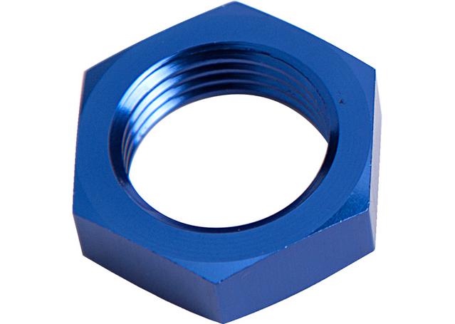 Aeroflow AF924-12 Bulkhead Nut -12AN Blue Single Nut