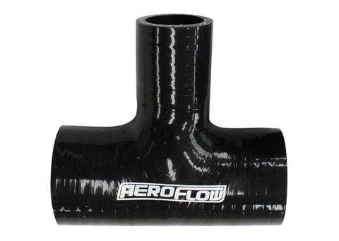 Aeroflow Silicone T Piece 3" 76mm I.D x 1" 25mm Side Leg