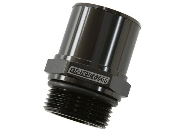Aeroflow AF926-22-16BLK -16ORB To 1-3/8" / 35mm Barb