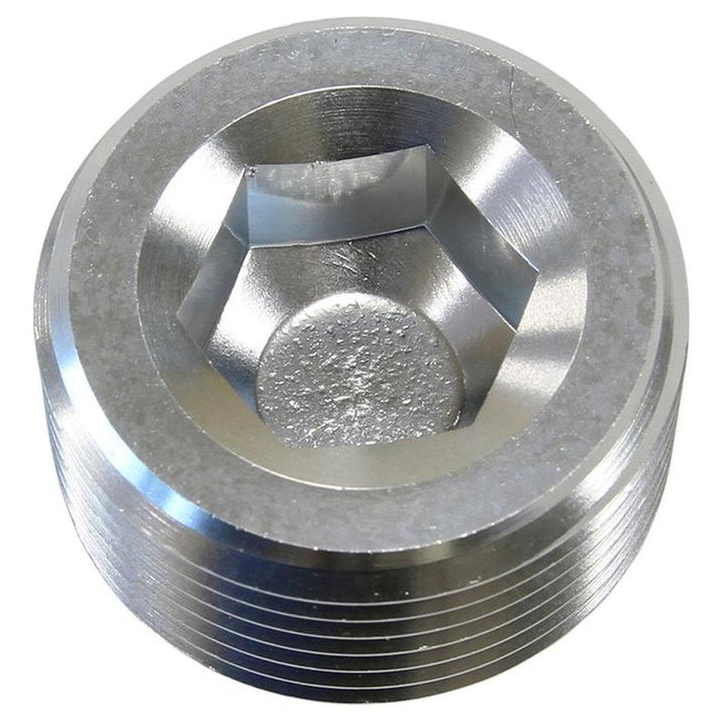 Aeroflow AF932-02S Npt Plug 1/8 Silver 1/8" Npt