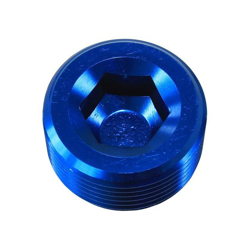 Aeroflow AF932-12 Npt Plug 3/4" Blue 3/4" Npt