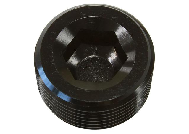 Aeroflow AF932-12BLK Npt Plug 3/4" Black 3/4" Npt