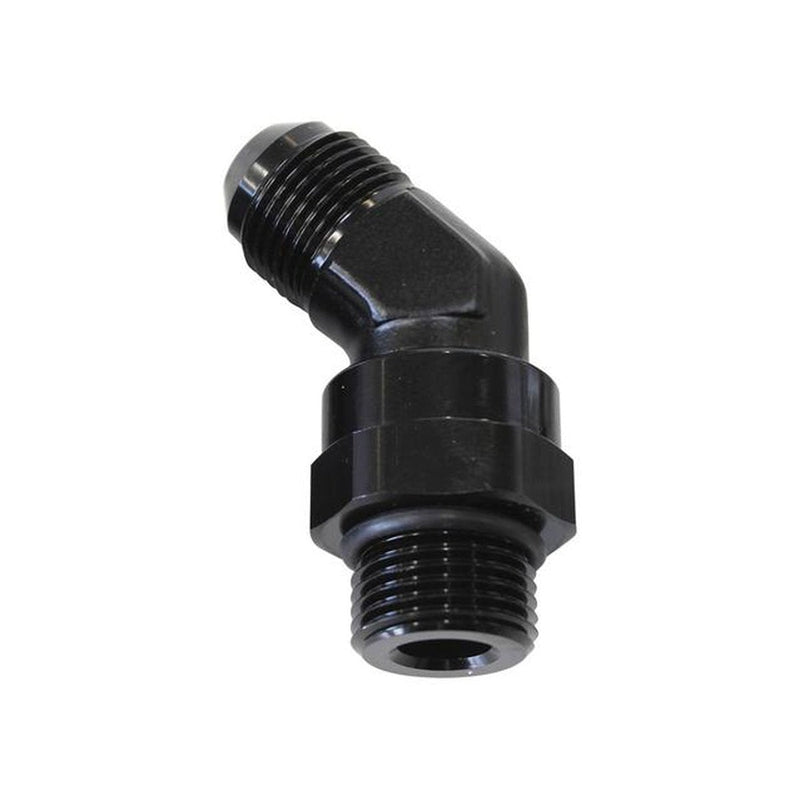 Aeroflow AF945-10BLK Male -10ORB 45 To -10AN Male Black