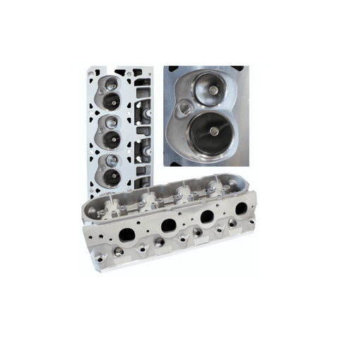 Aeroflow 276cc Alloy Heads Bare 70cc 2.165"/1.60" Valve 6