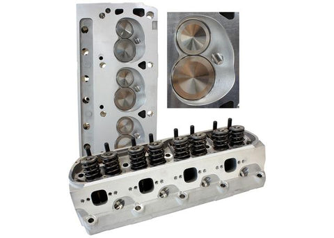 Aeroflow 185cc Aluminium Heads Complete 58cc, 2.02"/1.60"
