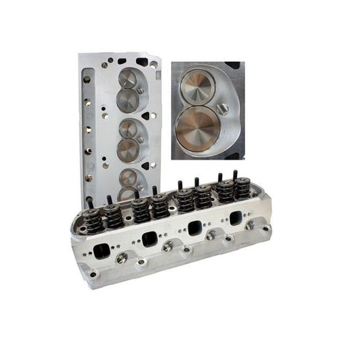Aeroflow 205cc Aluminium Heads Complete 58cc, 2.08"/1.60"