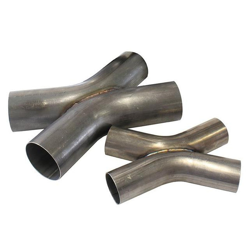 Aeroflow AF9508-3000 3" OD Exhaust X Pipe 45Deg Bends 304