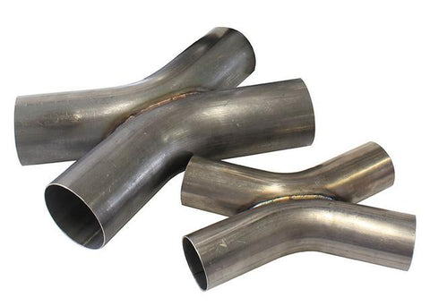 Aeroflow AF9508-2500 2-1/2" OD Exhaust X Pipe 45Deg Bends