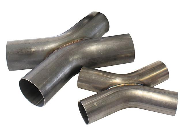 Aeroflow AF9508-2500 2-1/2" OD Exhaust X Pipe 45Deg Bends