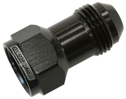Aeroflow AF952-08BLK Female -8AN To Male -8AN Black