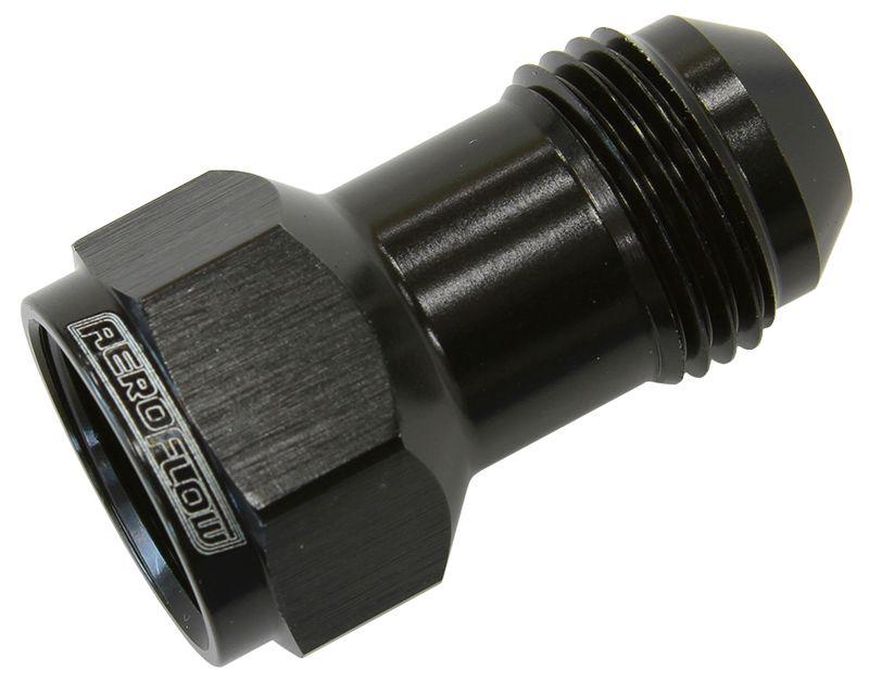 Aeroflow AF952-08BLK Female -8AN To Male -8AN Black