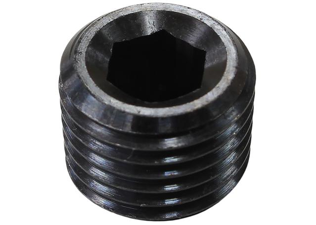 Aeroflow Npt Port Plug 1/4" Steel Blackcoated