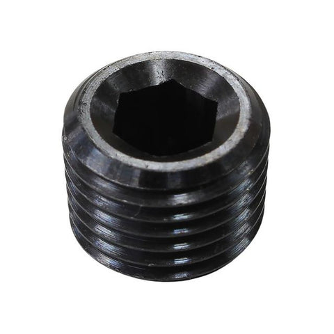 Aeroflow Npt Port Plug 3/8" Steel Blackcoated