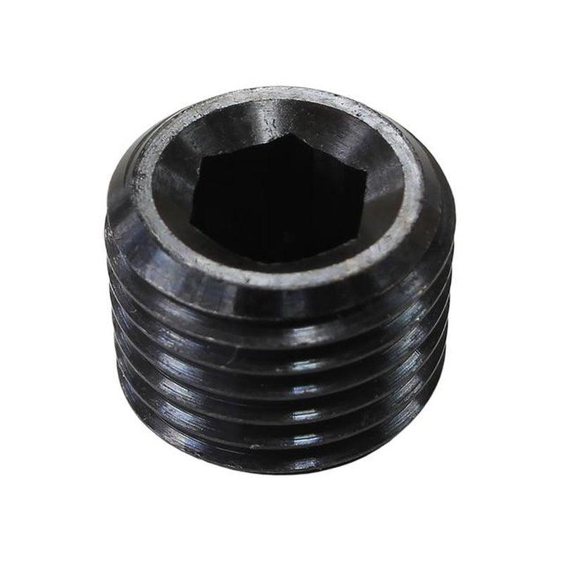 Aeroflow Npt Port Plug 3/8" Steel Blackcoated