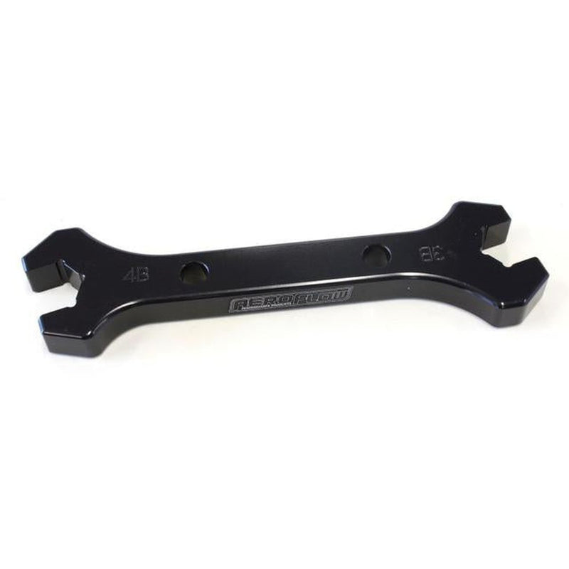 Aeroflow AF98-2004-1-4-3 Double Ended Wrench Single Black
