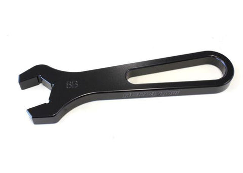 Aeroflow AF98-2005-1-08 Alloy Wrench Single -8AN Black