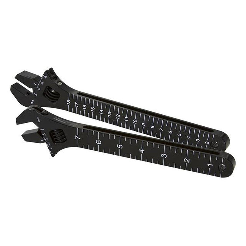 Aeroflow AF98-2038BLK Adjustable Spanner Wheelie Black