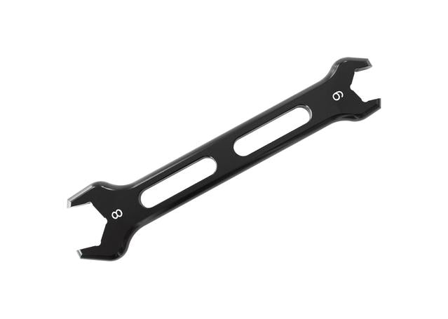 Aeroflow Double Ended Pro Spanner Single Black -6AN To