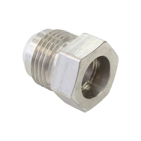Aeroflow Stainless Hex Weld On Male Bung -12AN Male