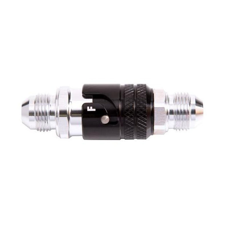 Aeroflow AFQR101-08 Quick Relase -8 Viton Seal Black
