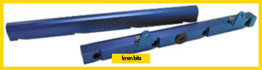 Aeroflow GM LS7 Billet EFI Fuel Rails - Blue AF64-2007 Fuel Rail