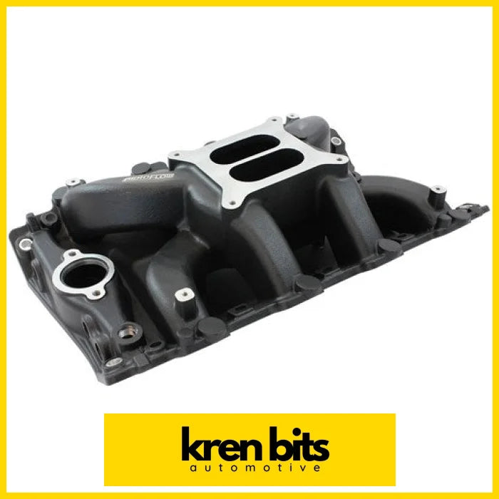 Aeroflow Holden 304 Air Gap Dual Plane Intake Manifold Black Finish AF6210-4000 intake manifold