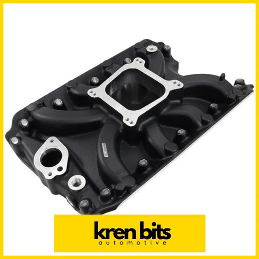 Aeroflow Holden 304 Low-Rise Single Plane Intake Manifold Black Finish AF6200-4001 intake manifold